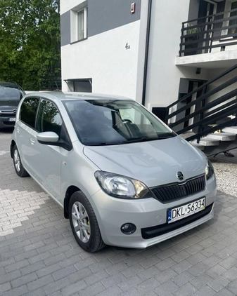 Skoda Citigo cena 27600 przebieg: 74000, rok produkcji 2014 z Kłodzko małe 29